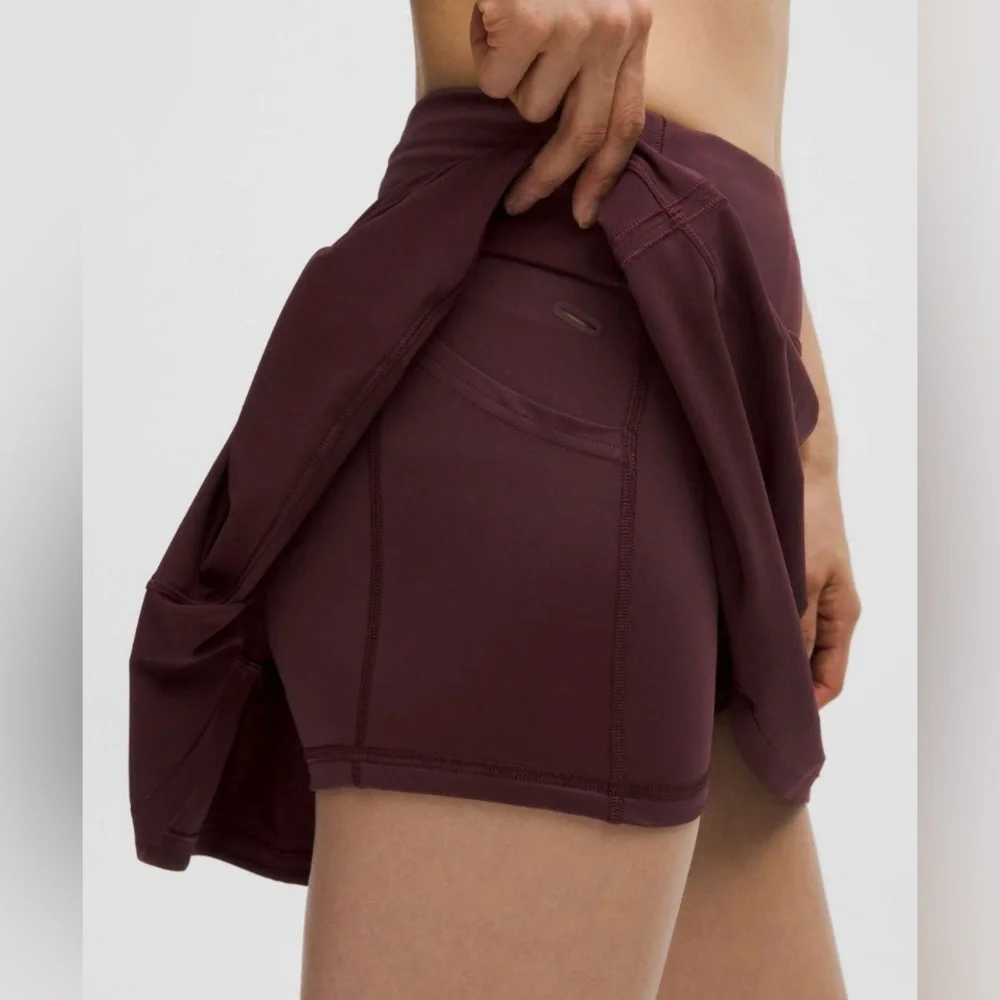 Lululemon Pace Rival Mid-Rise Skirt *Long